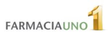 Logo di Farmacia Uno con la scritta FARMACIA UNO in lettere grigie e verdi accanto a un numero uno dorato, che rappresenta progetti e-commerce e soluzioni commercio elettronico.