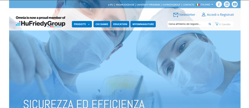 Immagine di Homepage Omnia